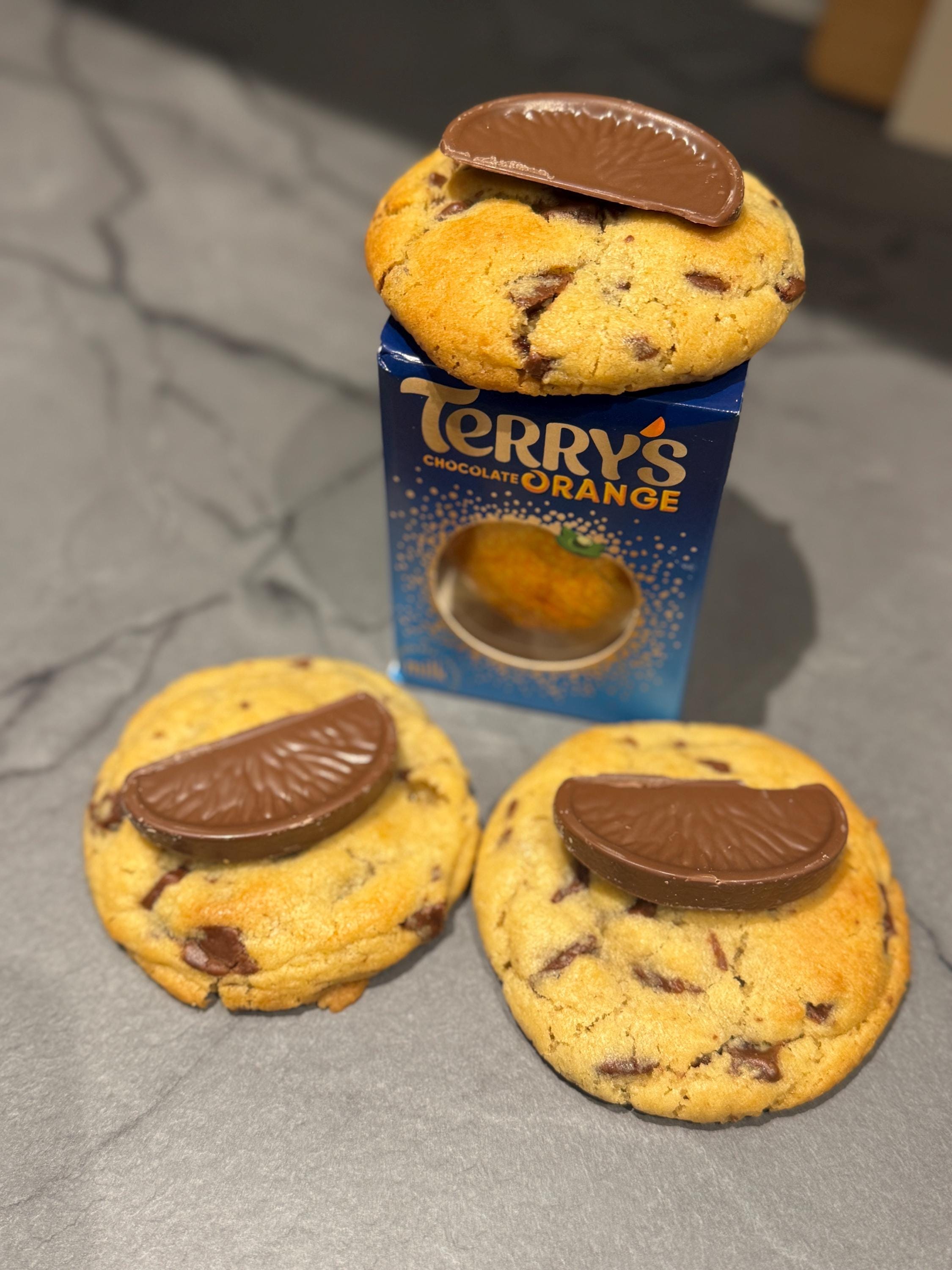 4/6/12 Chocolate Orange Cookies Gift Box – Prices from £11.00 – Fresh Baked, Personalised Messages