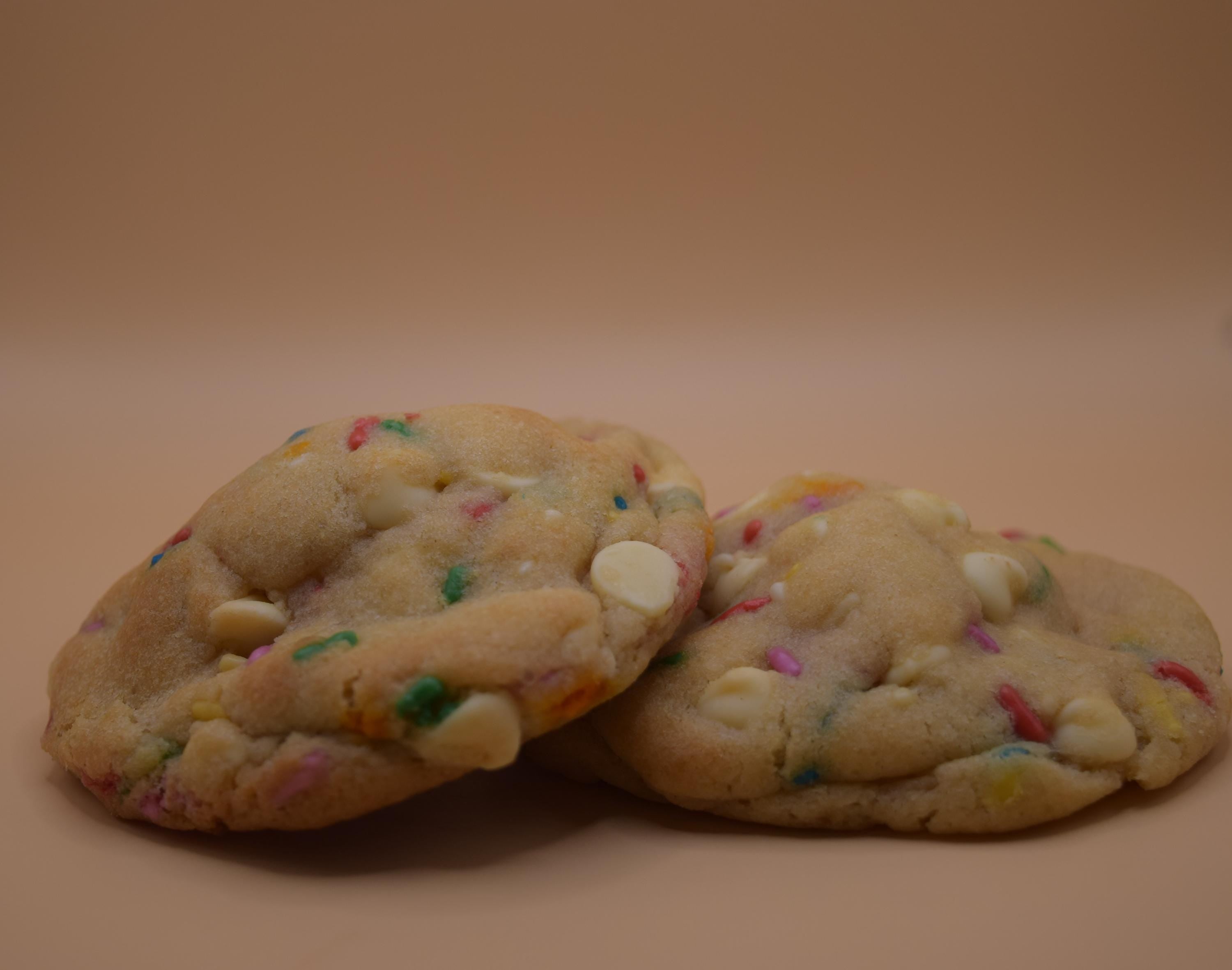 4/6/12 Funfetti Cookies Gift Box – Prices from £11.00 – Fresh Baked, Personalised Messages