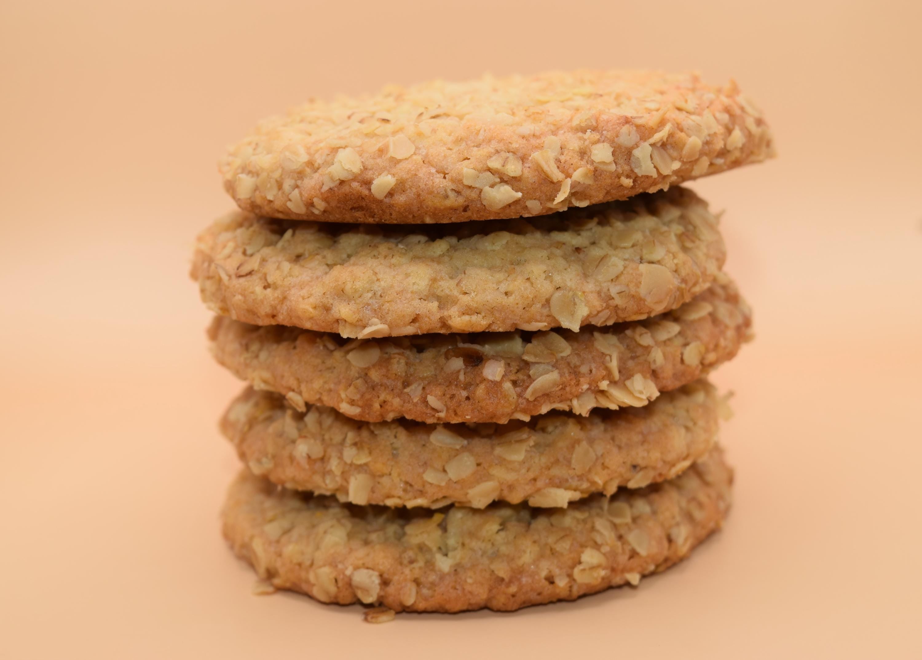 4/6/12 Oat Cookies Gift Box – Prices from £8.00 – Freshly Baked, Rustic, Wholesome & Delicious - Personalised Messages