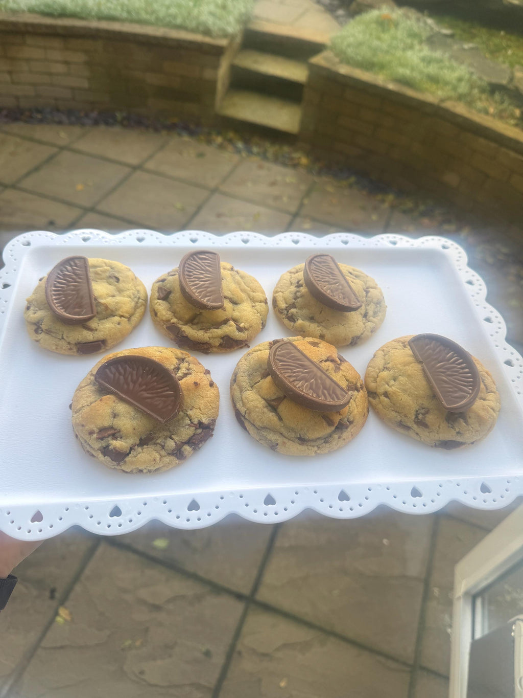 4/6/12 Chocolate Orange Cookies Gift Box – Prices from £11.00 – Fresh Baked, Personalised Messages