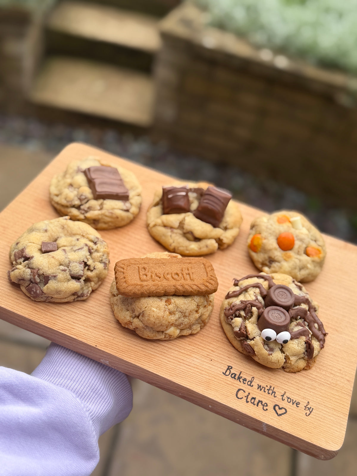 4/6/12 - Create your own Halloween Cookie Gift Box -  Prices from £12.00 – Freshly Baked, Spooky & Delicious - Personalised Messages
