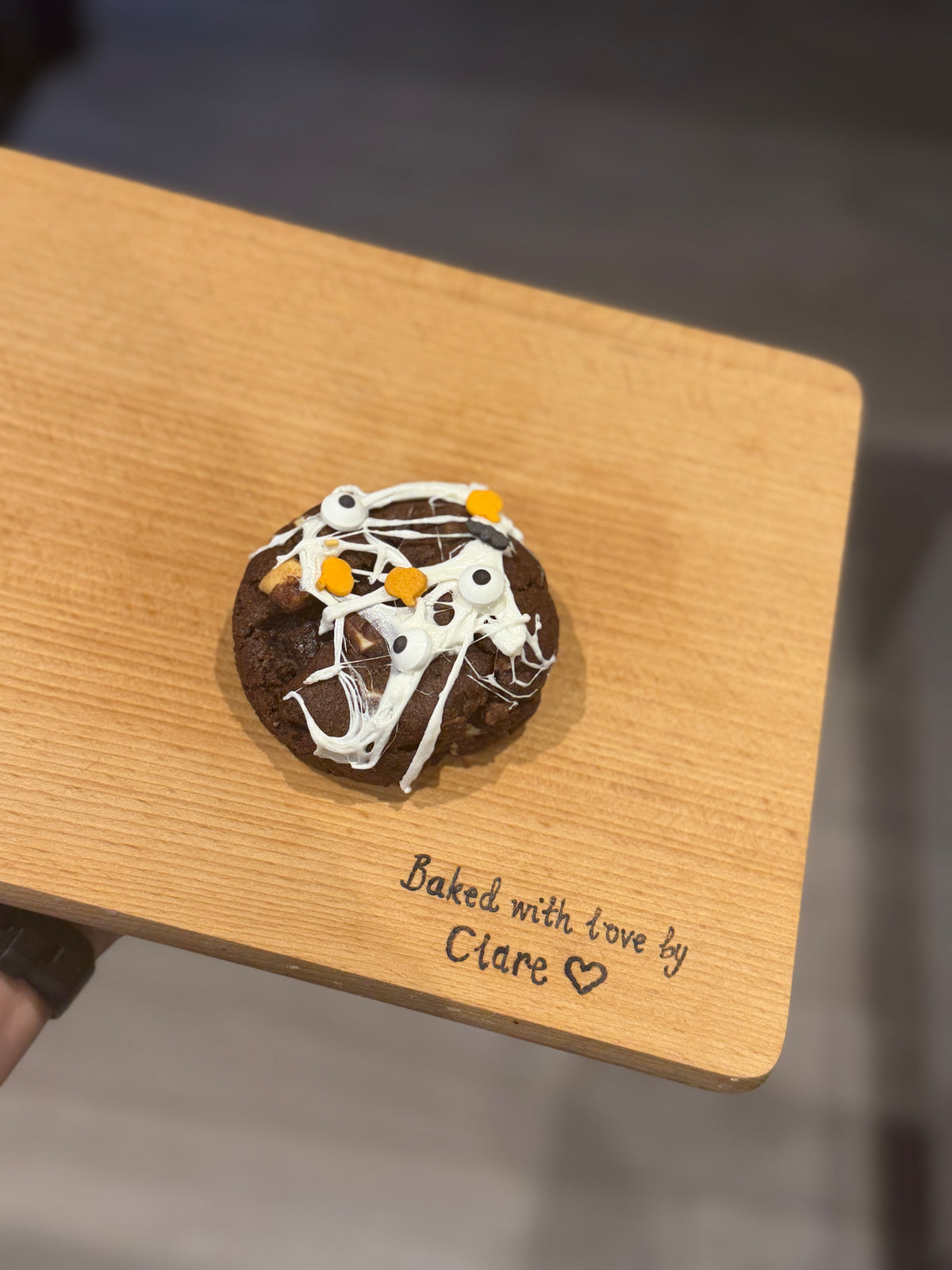 4/6/12 - Create your own Halloween Cookie Gift Box -  Prices from £12.00 – Freshly Baked, Spooky & Delicious - Personalised Messages