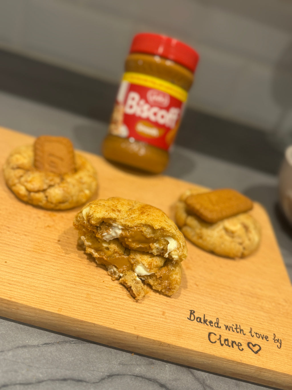 4/6/12 Biscoff Cookies Gift Box - Prices from £11.00 – Fresh Baked, Personalised Messages