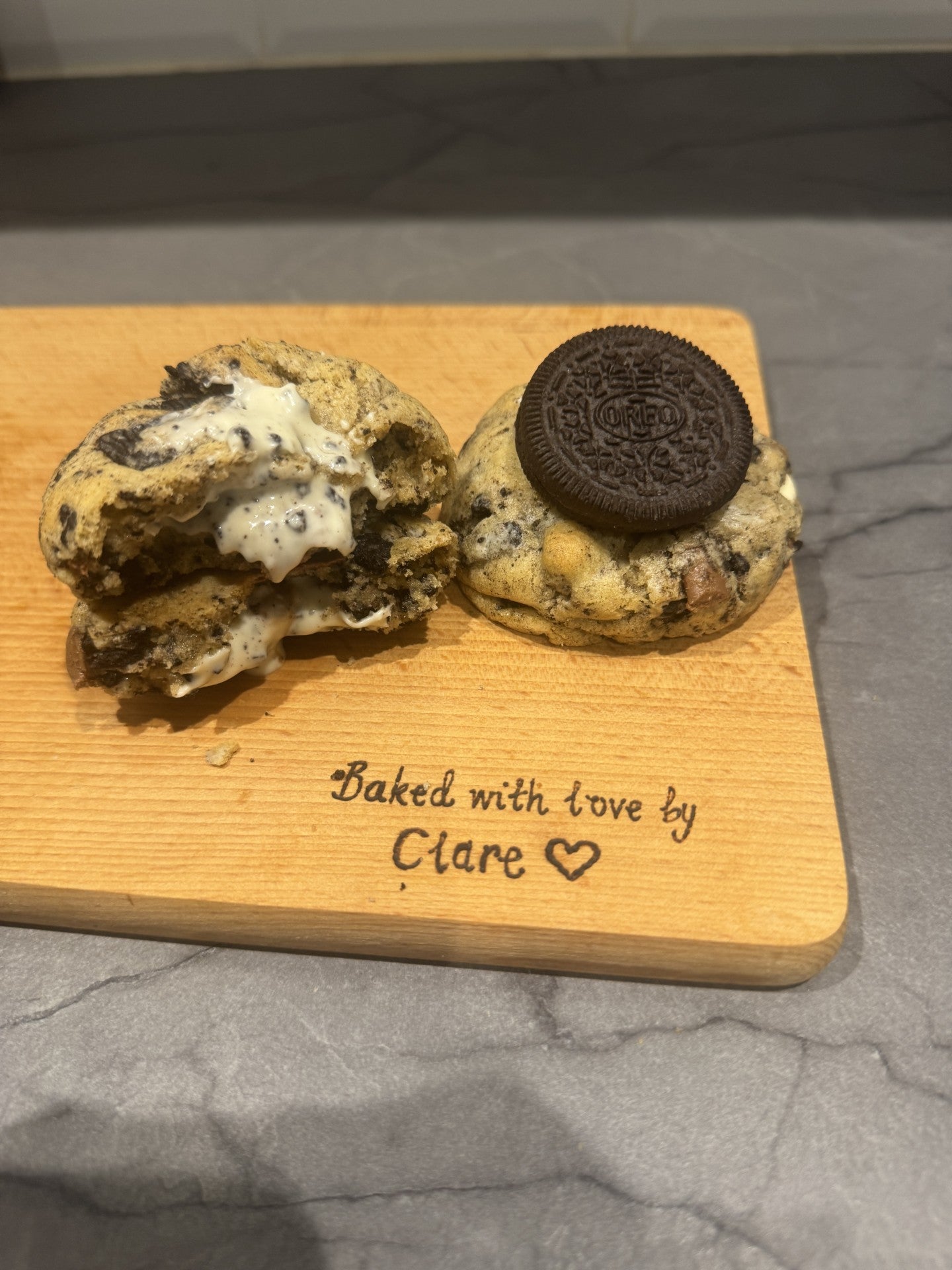 4/6/12 Oreo Cookies Gift Box – Prices from £11.00 – Fresh Baked, Personalised Messages